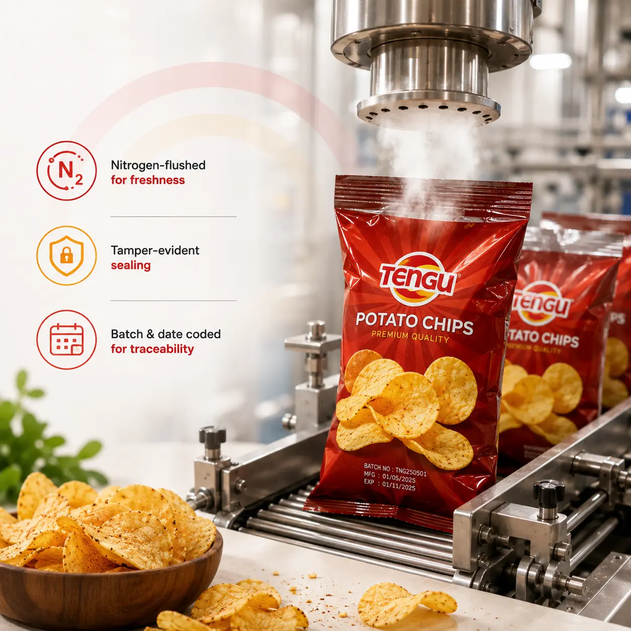Smart packaging line