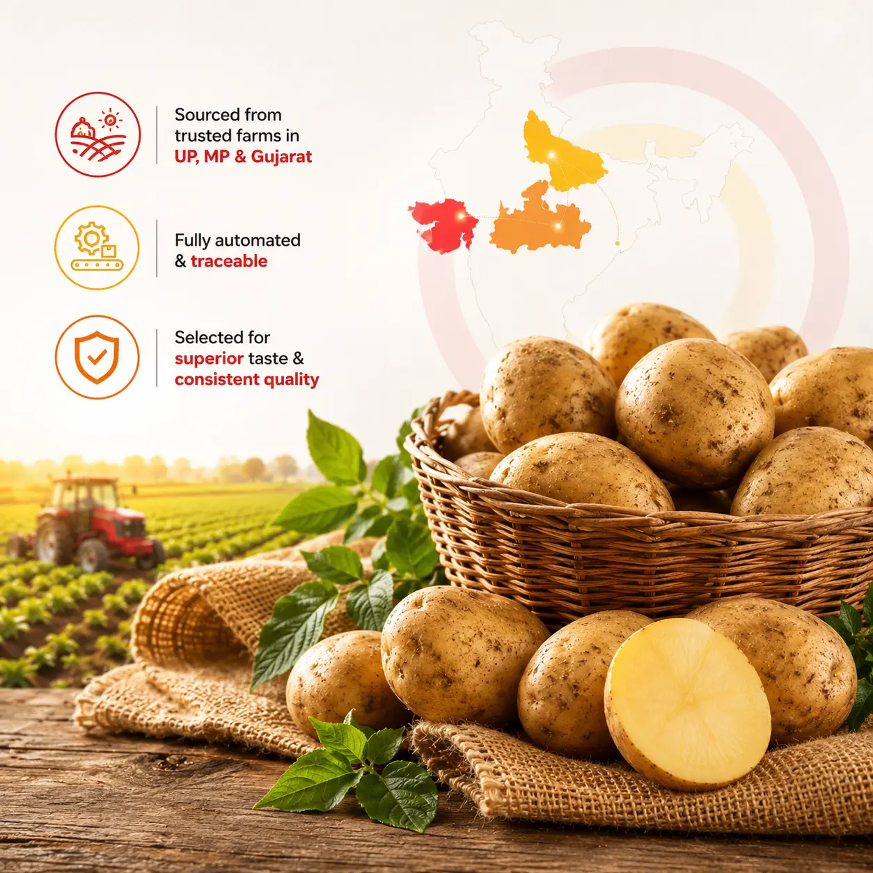 Farm-fresh sourcing